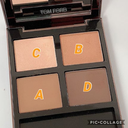 アイ カラー クォード/TOM FORD BEAUTY/アイシャドウパレットを使ったクチコミ(3枚目)