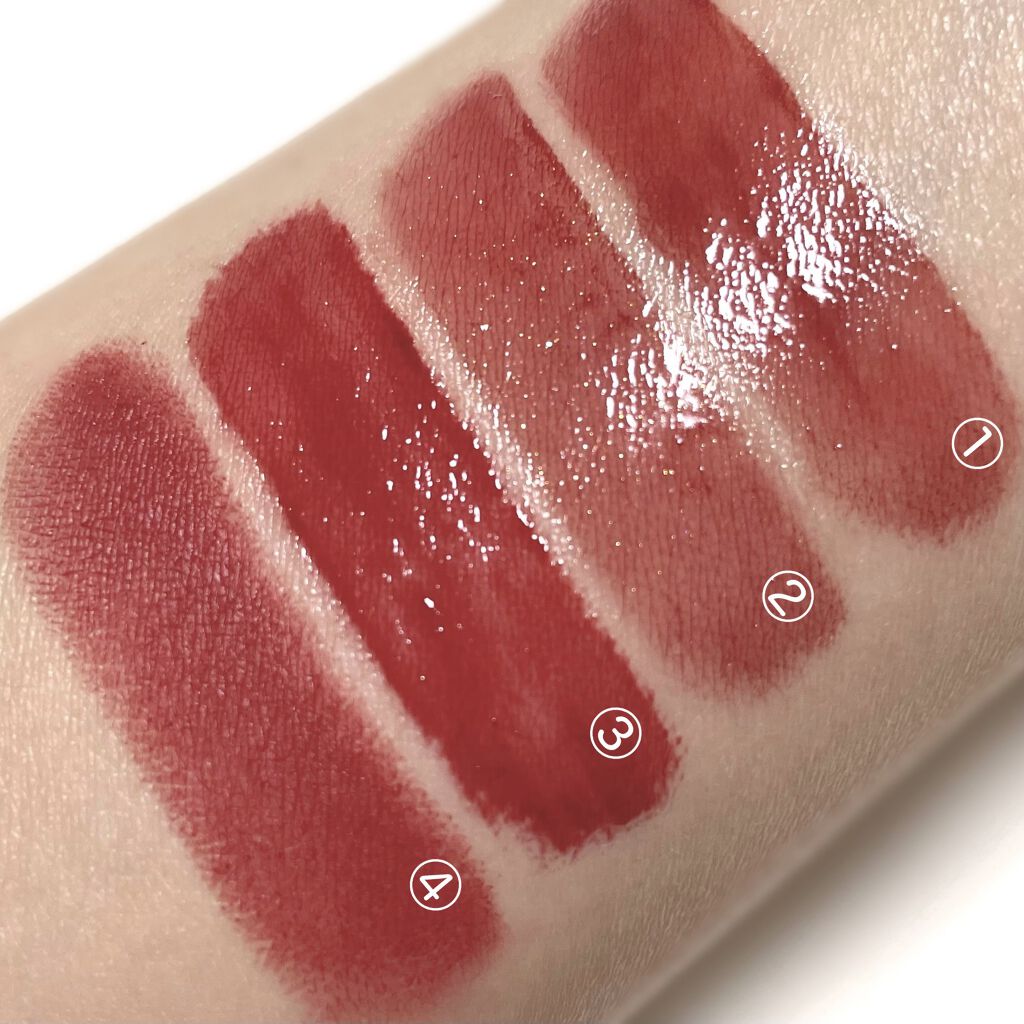 グラスティングウォーターティント/rom&nd/リップティントを使ったクチコミ（2枚目）