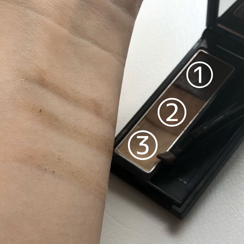 ケイト デザイニングアイブロウ3D/KATE/パウダーアイブロウを使ったクチコミ（3枚目）