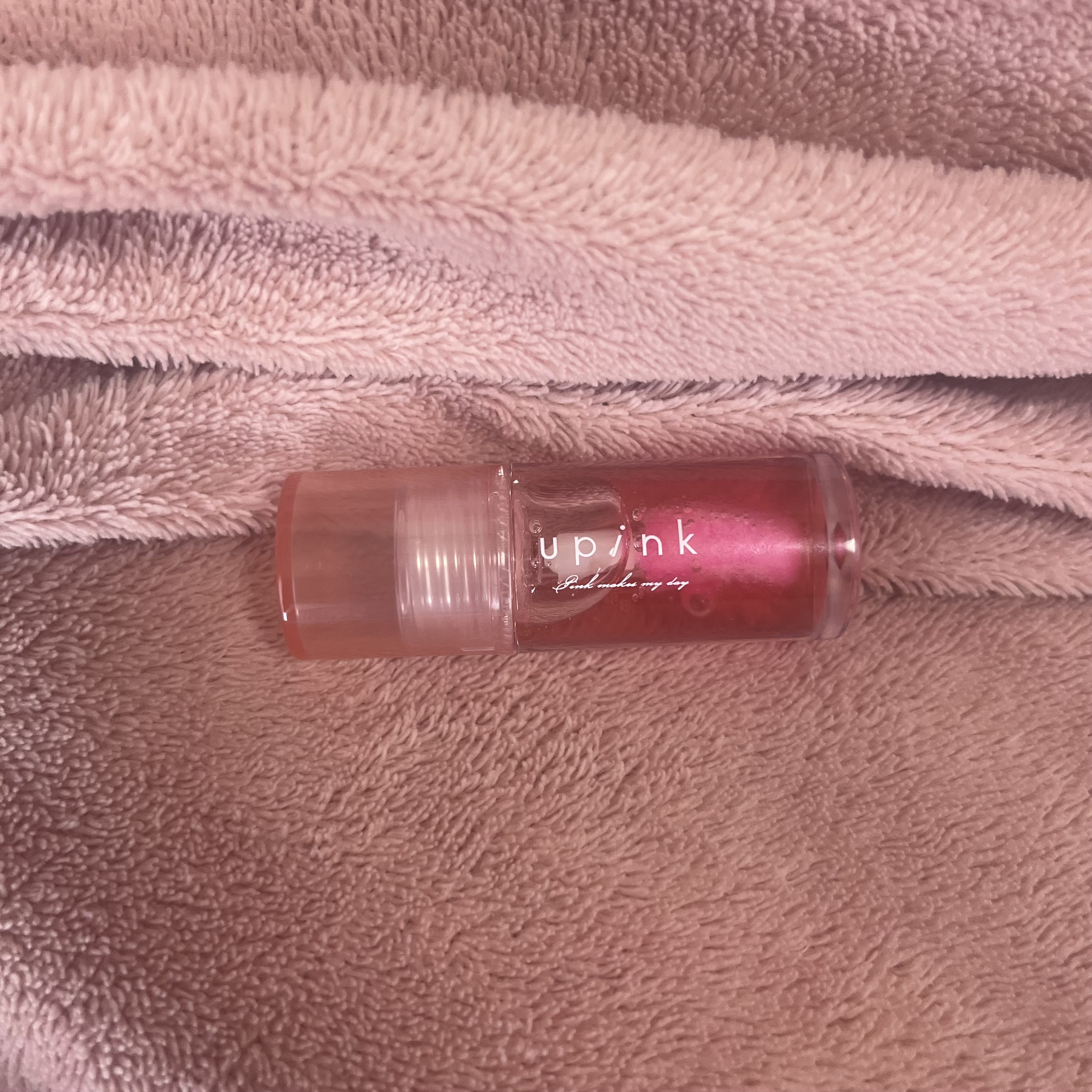 デュードロップリップオイル/upink/リップグロスを使ったクチコミ（1枚目）