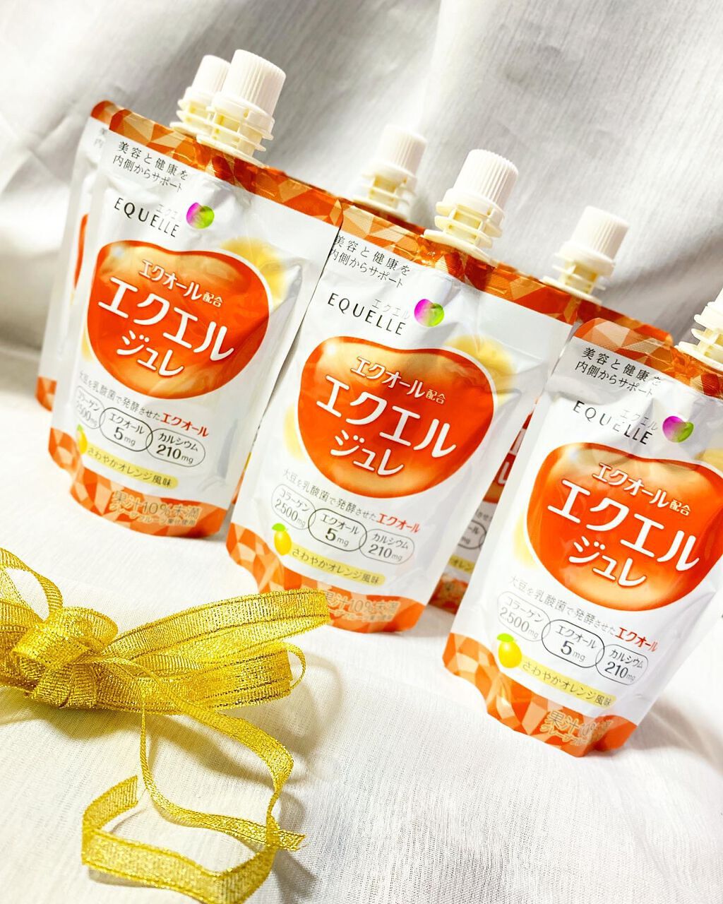 エクエル ジュレ さわやかオレンジ風味/大塚製薬/ゼリー飲料を使ったクチコミ（2枚目）