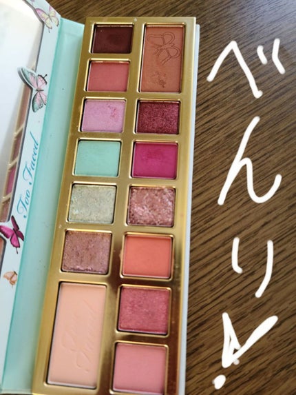 トゥー フェム アイシャドウ パレット/Too Faced/アイシャドウパレットを使ったクチコミ(1枚目)