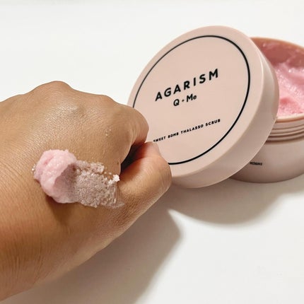 Q+Me スウィート ボム タラソ スクラブ/AGARISM/バスト・ヒップケアを使ったクチコミ(4枚目)