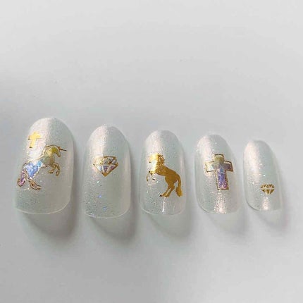 AT濃密グラマラスネイルエナメル/Art Collection/マニキュアを使ったクチコミ(4枚目)