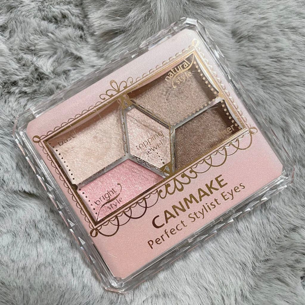 【旧品】パーフェクトスタイリストアイズ/キャンメイク/アイシャドウパレットを使ったクチコミ(1枚目)