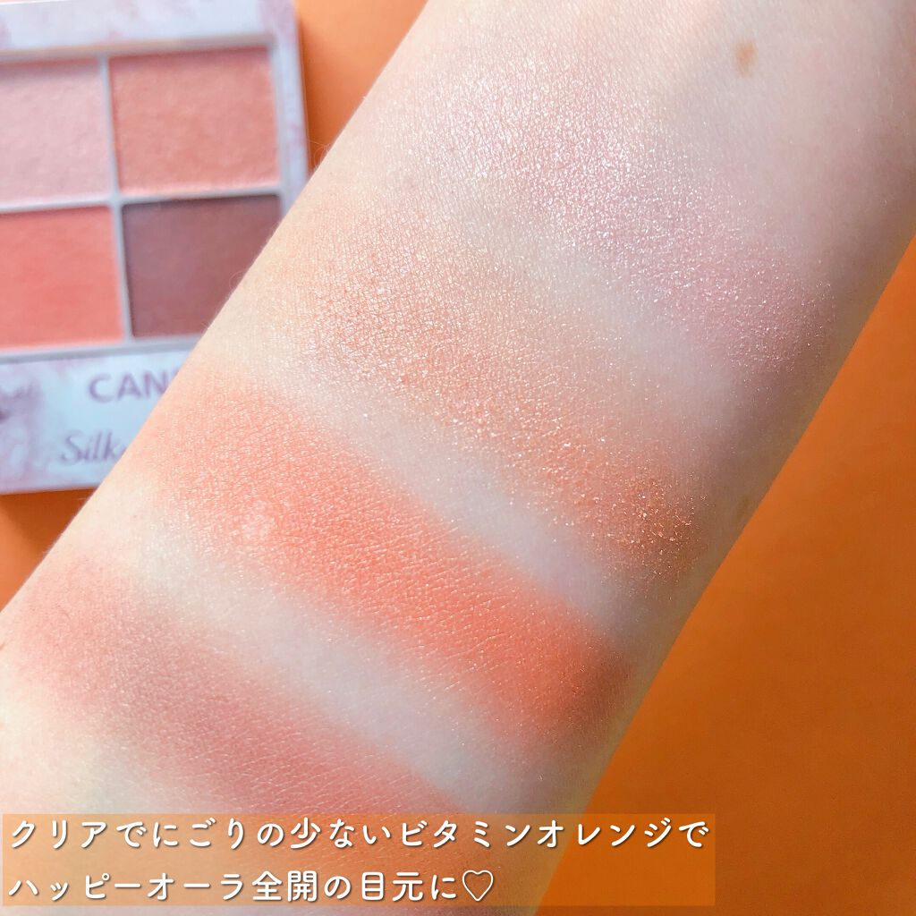 シルキースフレアイズ/キャンメイク/アイシャドウパレットを使ったクチコミ(2枚目)