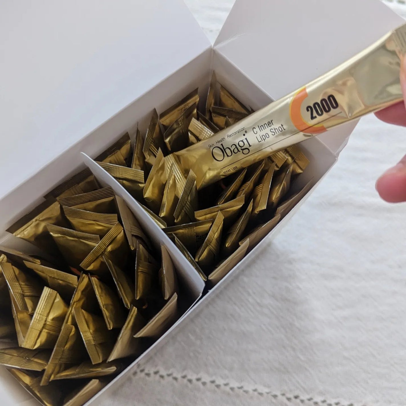 インナーリポショット/オバジ/美容サプリメントを使ったクチコミ(3枚目)