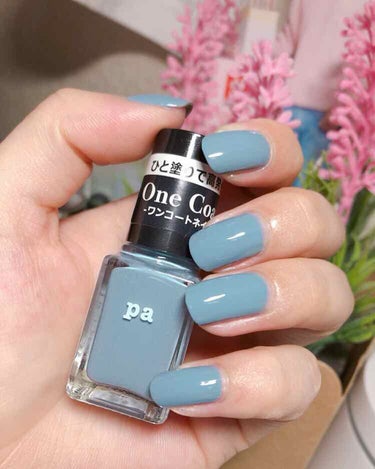 pa ネイルカラーワンコート ONE05/pa nail collective/マニキュアを使ったクチコミ（2枚目）