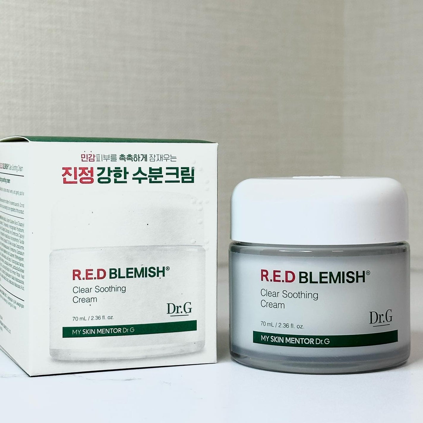 レッドブレミッシュ クリアスージングクリーム/Dr.G/フェイスクリームを使ったクチコミ(1枚目)