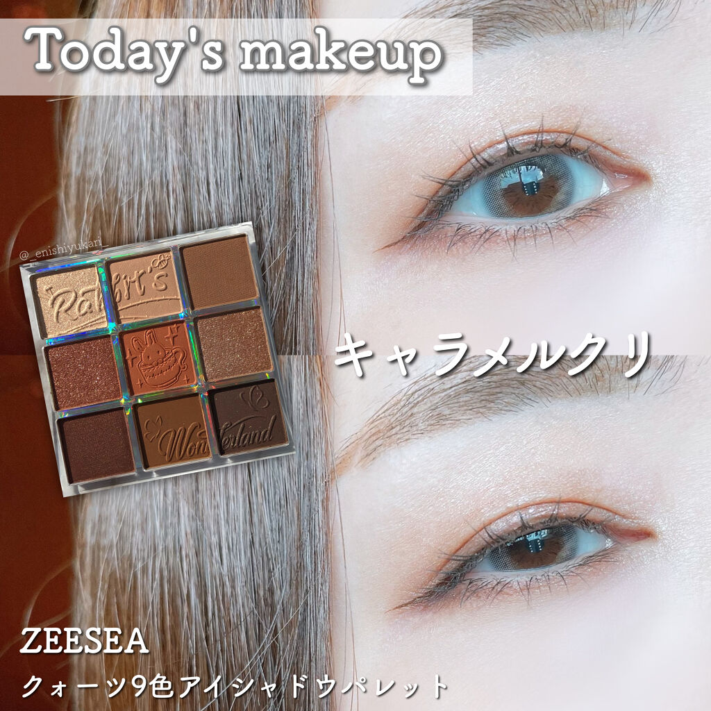 クォーツ 9色アイシャドウパレット(ドリームランドアイシャドウ)/ZEESEA/アイシャドウパレットを使ったクチコミ（1枚目）