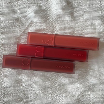 rom&nd ブラーファッジティント/rom&nd/リップティントを使ったクチコミ(1枚目)