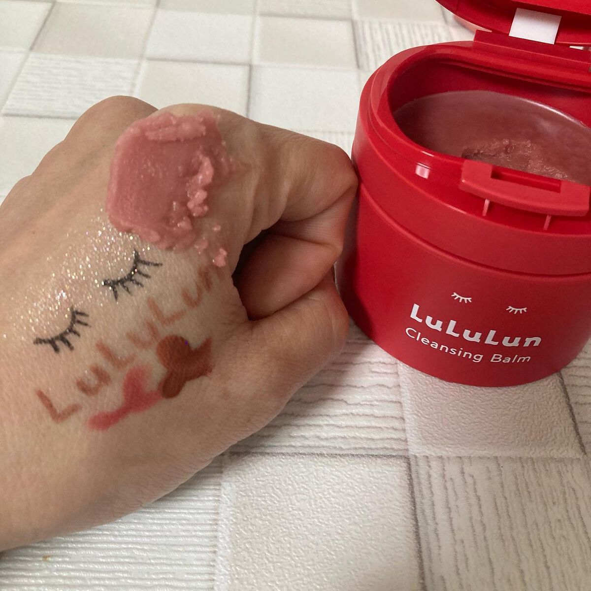 ルルルンクレンジング トーニングバーム SMOOTH RED/ルルルン/クレンジングバームを使ったクチコミ（3枚目）