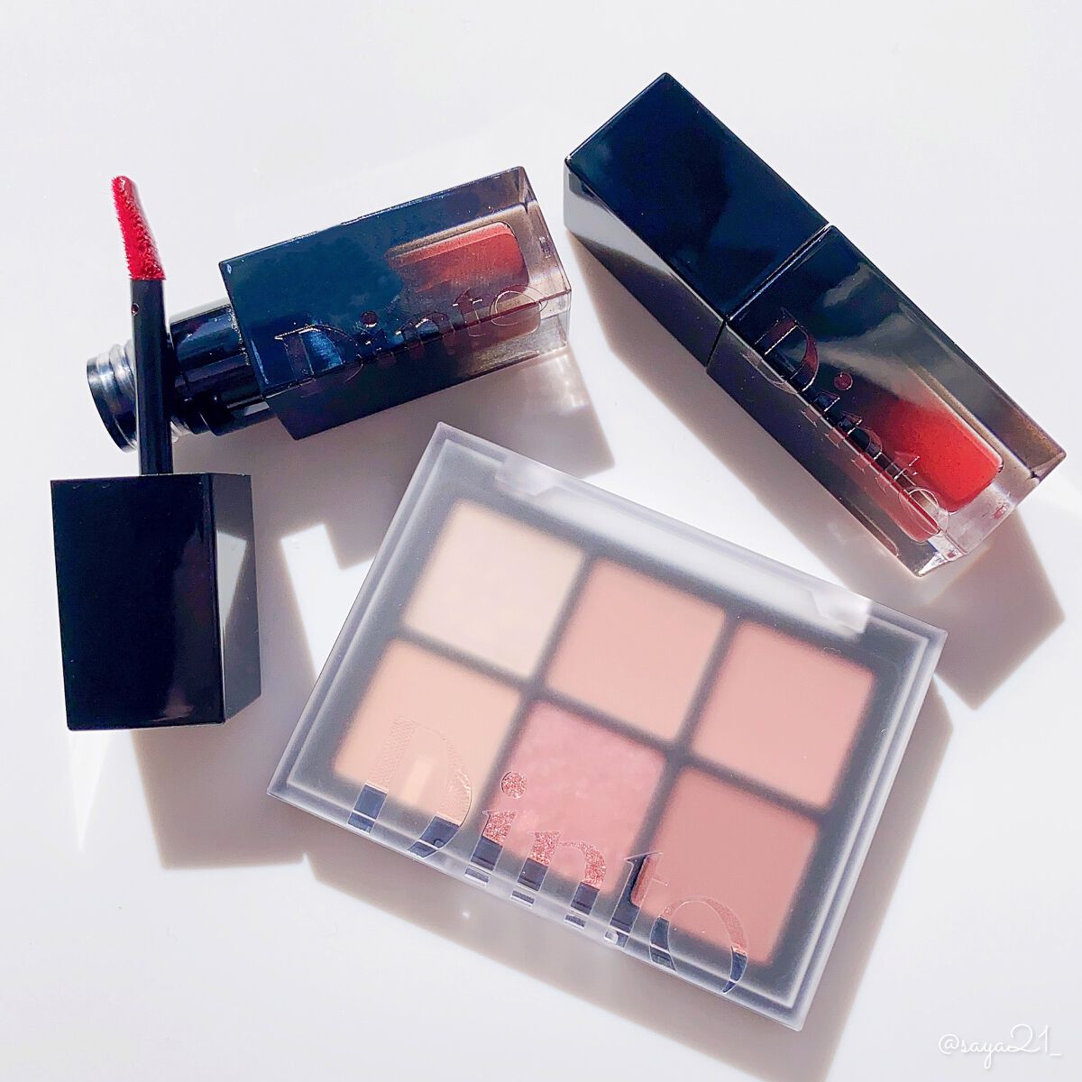 ブラーフィニシュシャドウパレット/Dinto/アイシャドウパレットを使ったクチコミ（1枚目）