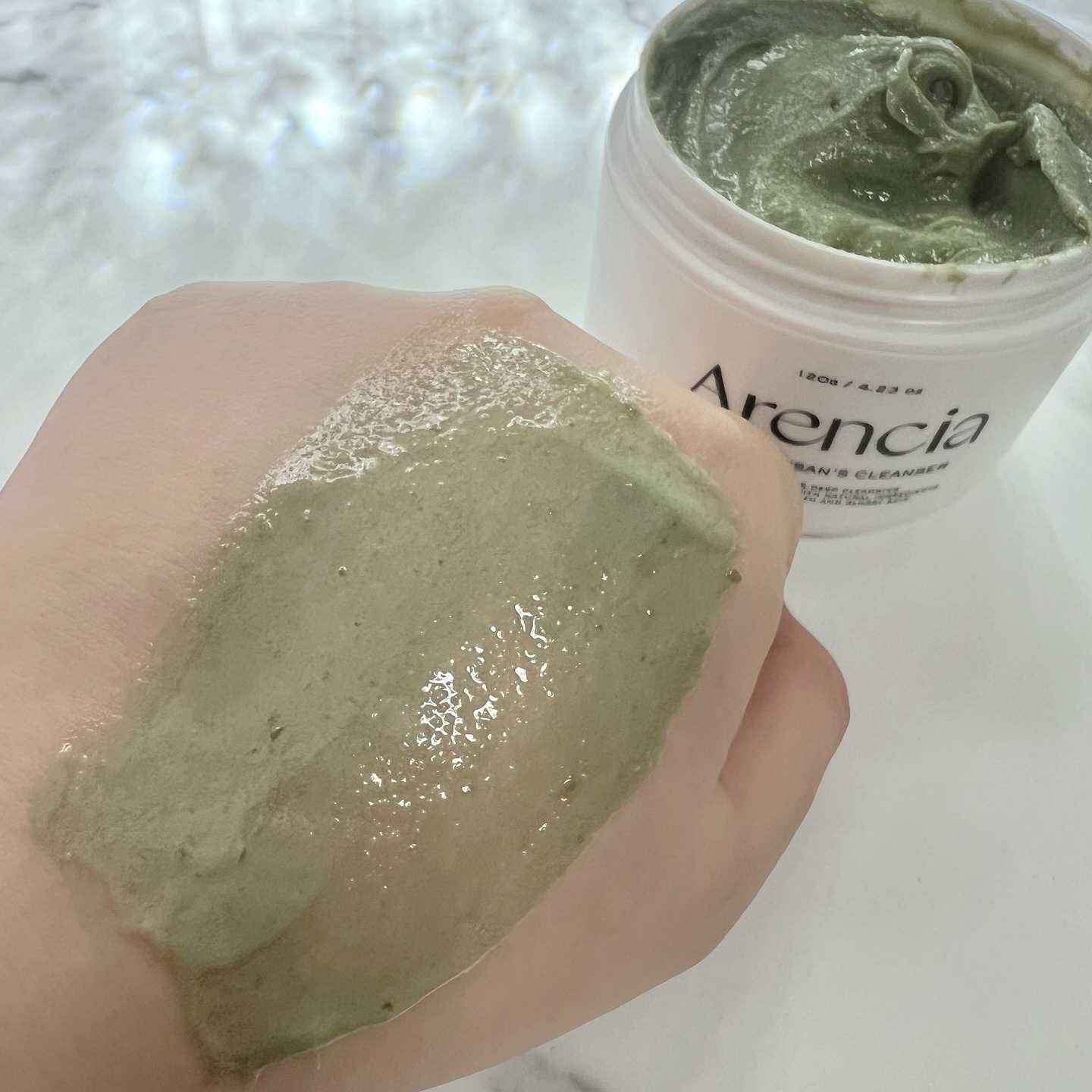 プレミアムもちソープ「グリーンアルティザン」/アレンシア/その他洗顔料を使ったクチコミ（3枚目）