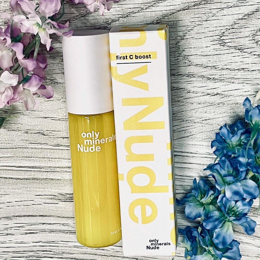 Nude ファーストCブースト/ONLY MINERALS/美容液を使ったクチコミ（1枚目）