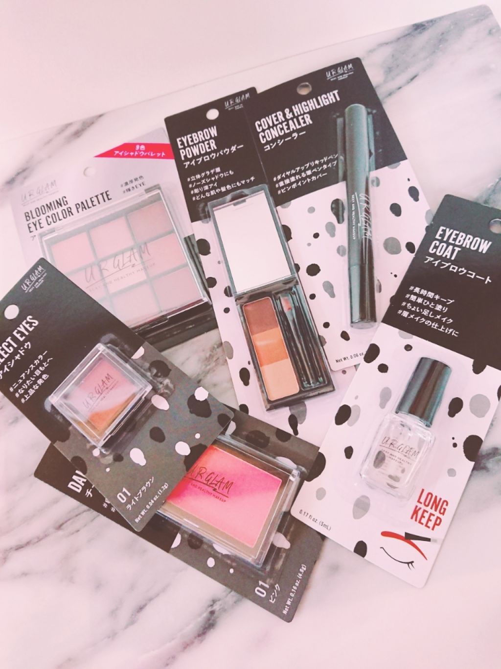 UR GLAM　DAILY CHEEK BLUSH/U R GLAM/パウダーチークを使ったクチコミ（1枚目）