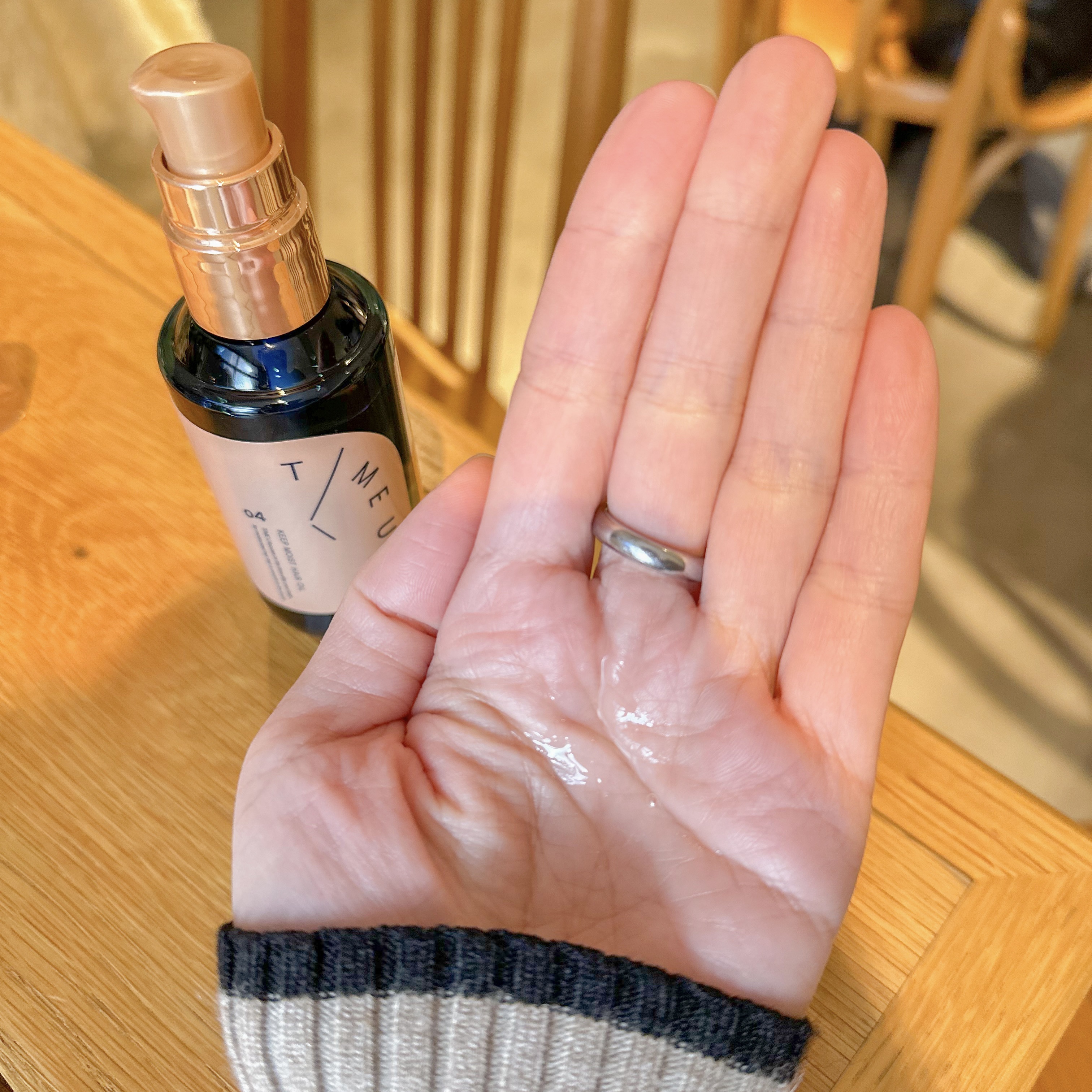 タイムユー キープモイスト ヘアオイル/T/ME U/ヘアオイルを使ったクチコミ（2枚目）