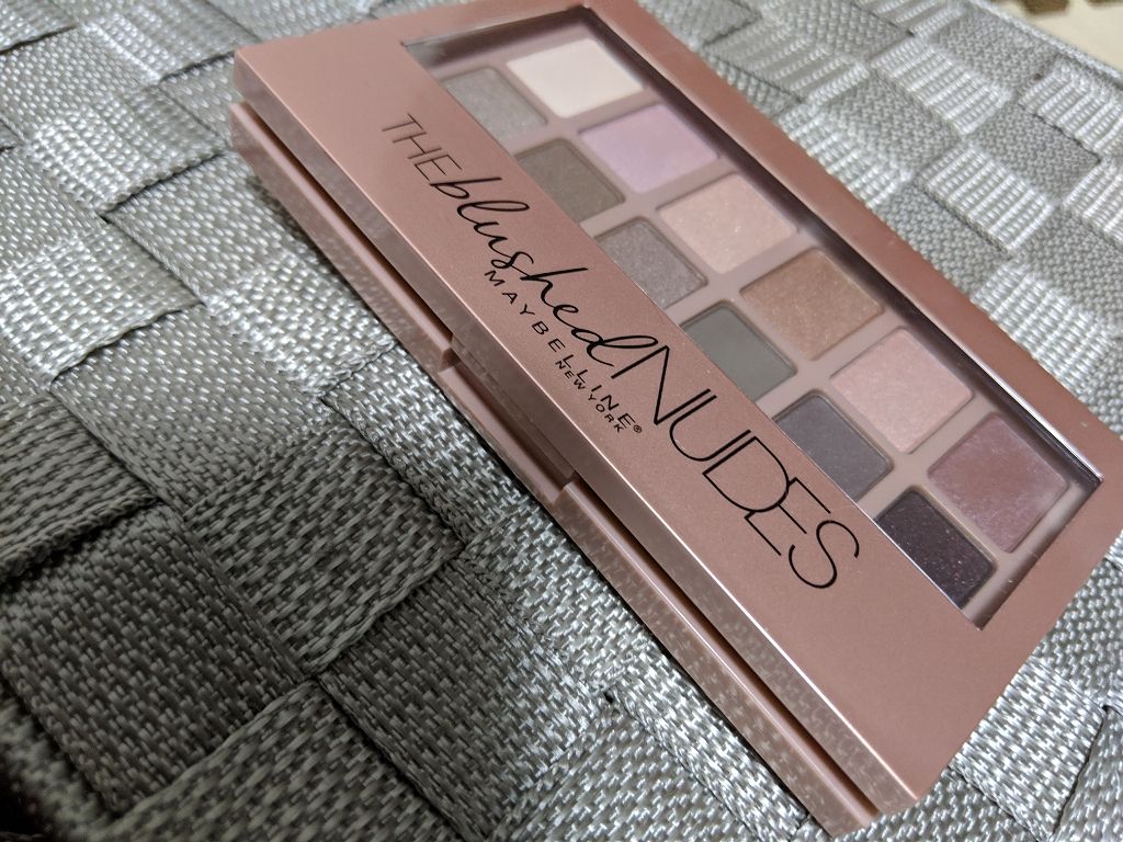 ヌードパレット ブラッシュド/MAYBELLINE NEW YORK/アイシャドウパレットを使ったクチコミ(1枚目)