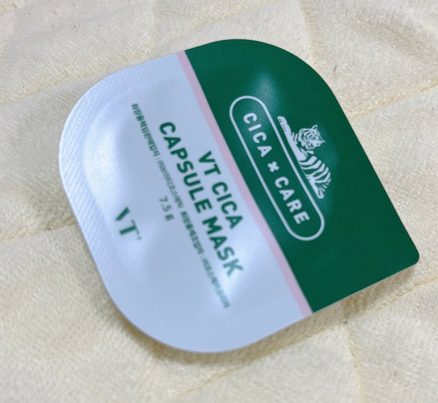 CICA カプセルマスク/VT/洗い流すパック・マスクを使ったクチコミ(1枚目)