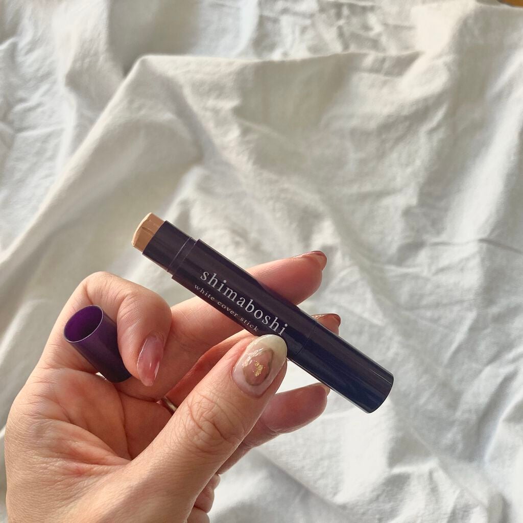 ホワイトカバースティック/shimaboshi/化粧下地を使ったクチコミ(1枚目)