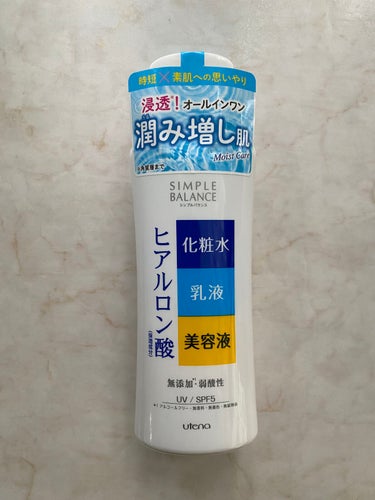 うるおいローション 本体（220ml）/シンプルバランス/オールインワン化粧品を使ったクチコミ（1枚目）