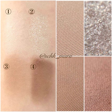 シャドウパレット/dasique/アイシャドウパレットを使ったクチコミ(4枚目)