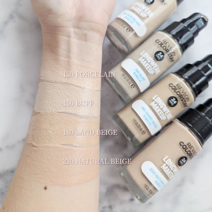 カラーステイ ロングウェア メイクアップ/REVLON/リキッドファンデーションを使ったクチコミ(4枚目)