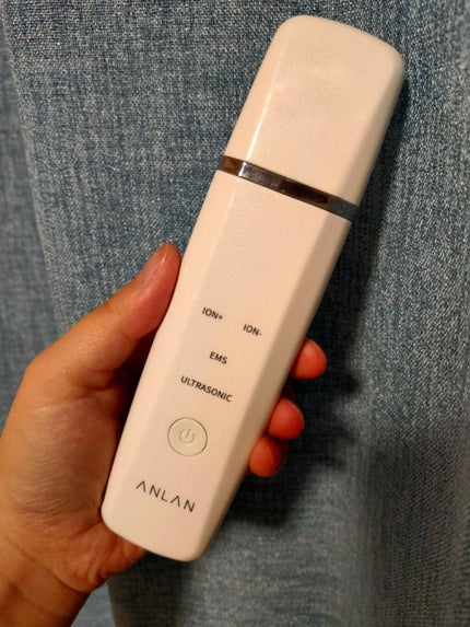 ウォーターピーリング超音波美顔器/ANLAN/美顔器・マッサージを使ったクチコミ(1枚目)
