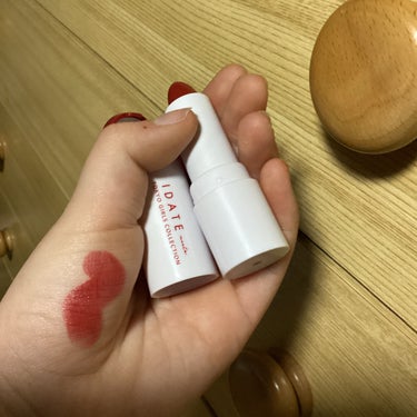 いちか on LIPS 「アイデイトのリップ　　色はレッド❤️水洗いしてもあまり落ちない..」（1枚目）