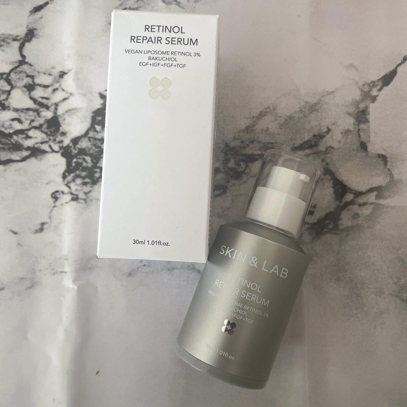 ヴィーガンリポソームレチノールセラム/SKIN&LAB/美容液を使ったクチコミ(1枚目)