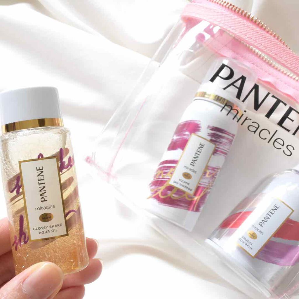 ミラクルズ グロッシー シェイク アクアオイル/パンテーン/ヘアオイルを使ったクチコミ(3枚目)