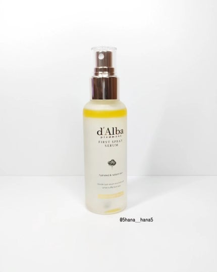ダルバ ホワイトトリュフファーストスプレーセラム/ダルバ/ミスト状化粧水を使ったクチコミ(4枚目)