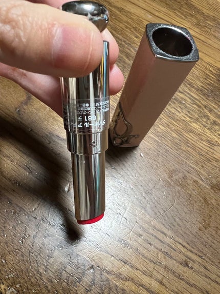 【旧】ディオールアディクトリップスティック(ケース) ピンク カナージュ/Dior/その他化粧小物を使ったクチコミ(3枚目)