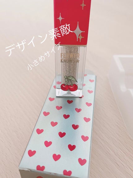 Cherry Love グリッター リキッドアイシャドウ P04 Shining Star/FlowerKnows/グリッターの画像