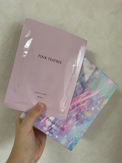 ピンクティーツリーマスクパック/APLIN/シートマスク・パックを使ったクチコミ(1枚目)