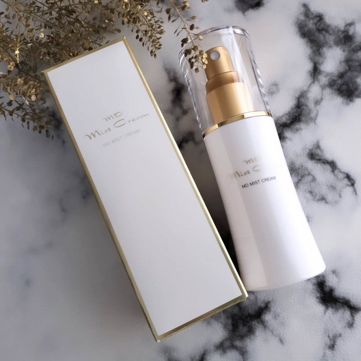 ミストクリーム/MD(エムディ)/フェイスクリームを使ったクチコミ(2枚目)