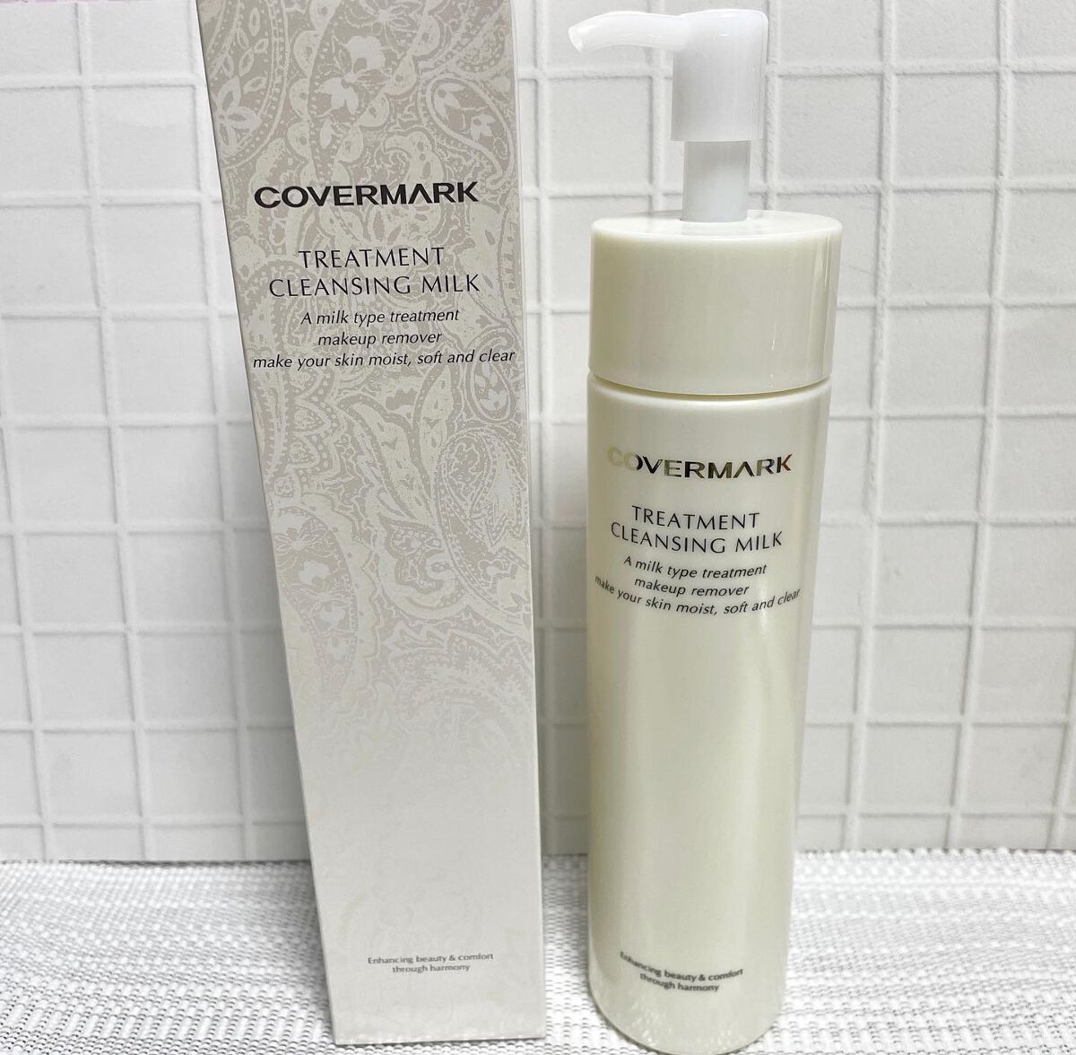 トリートメント クレンジング ミルク/COVERMARK/ミルククレンジングを使ったクチコミ（1枚目）