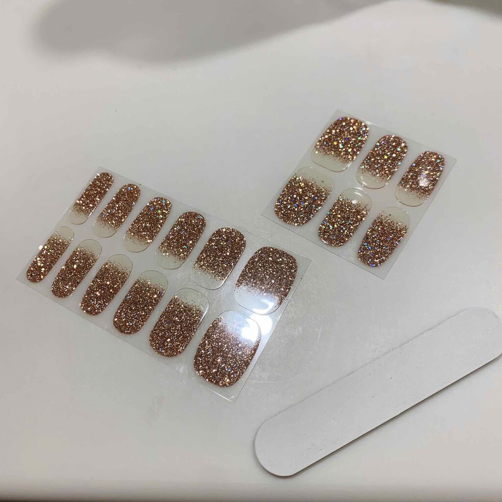 パーフェクトフィット ジェルネイルシール/GELATO FACTORY/ネイルシールを使ったクチコミ(2枚目)