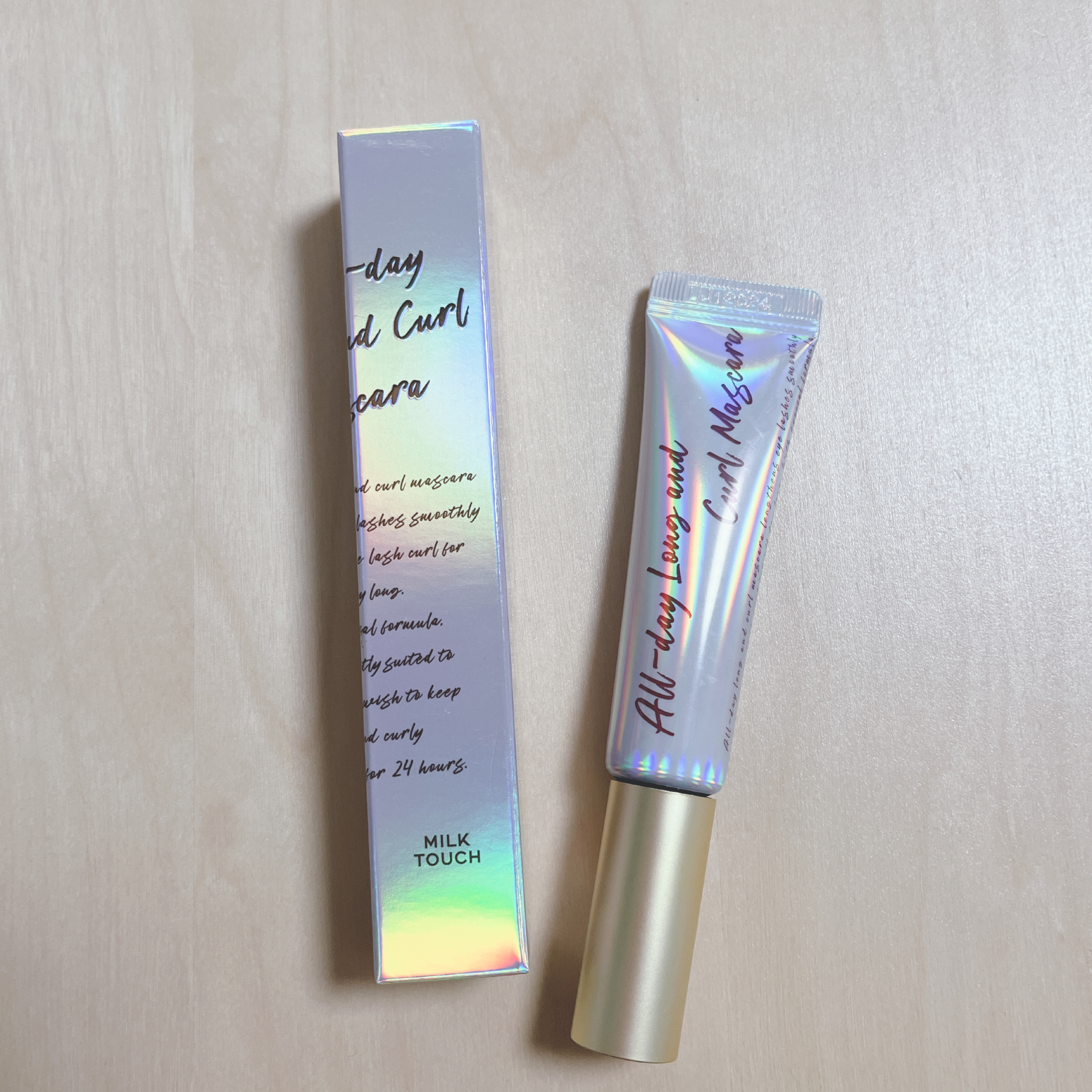 オールデイ ロング アンド カール マスカラ ブラウン/Milk Touch/マスカラを使ったクチコミ（1枚目）