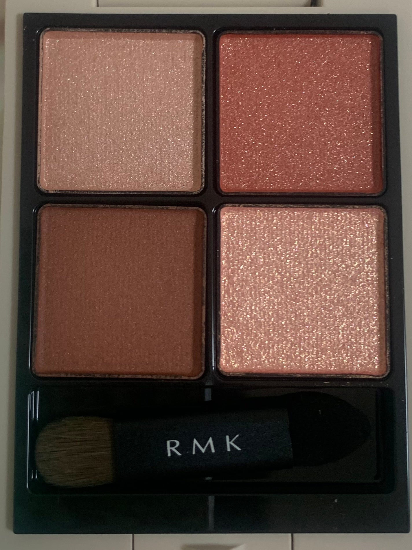 RMK シンクロマティック アイシャドウパレット/RMK/アイシャドウパレットを使ったクチコミ(2枚目)