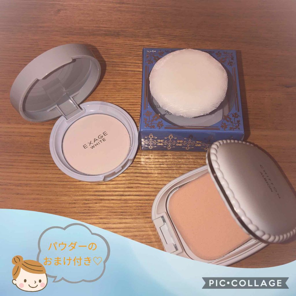 アルビオン スノー ホワイト シフォン/ALBION/パウダーファンデーションを使ったクチコミ（2枚目）