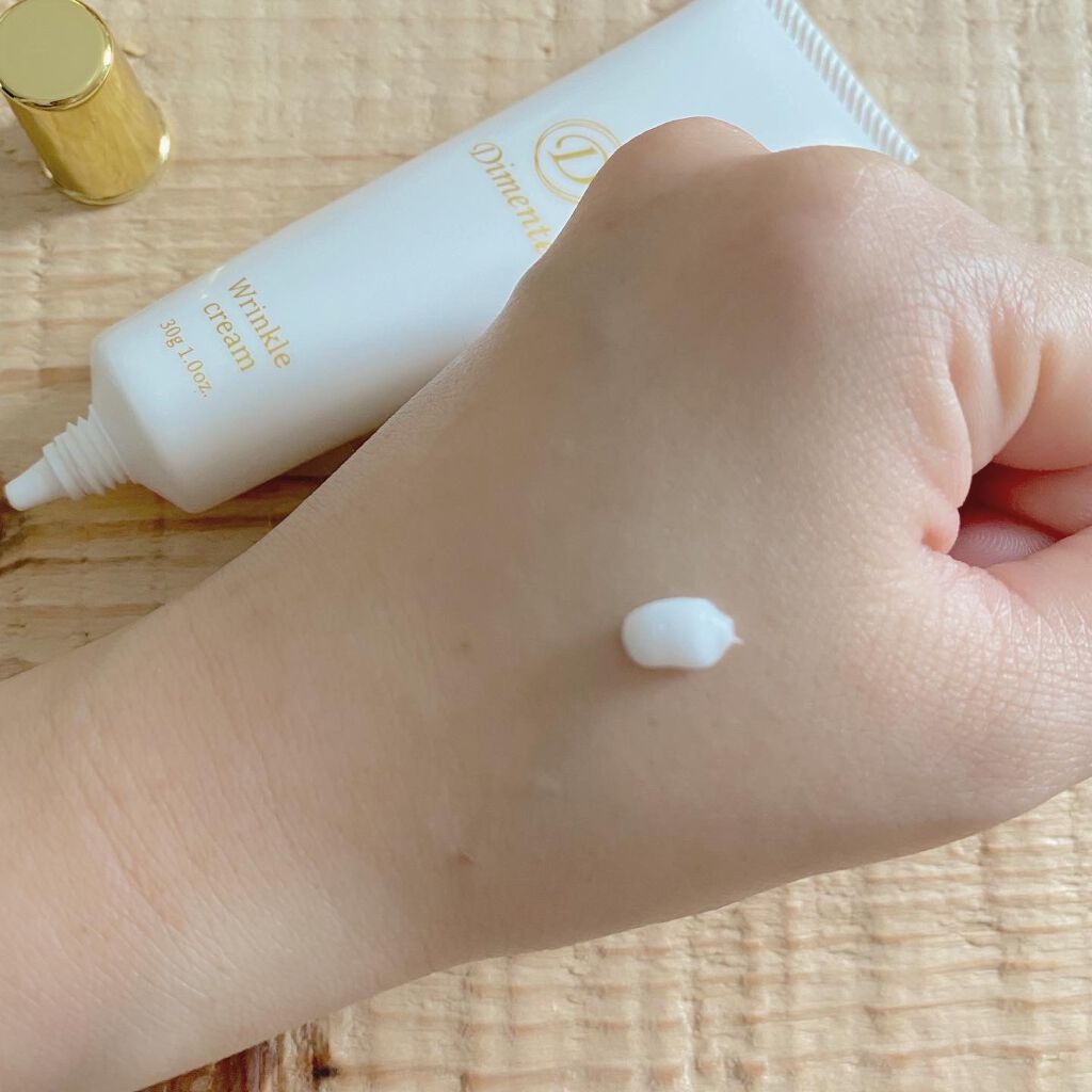 薬用美白リンクルクリーム/ディメンテ/アイケア・アイクリームを使ったクチコミ（3枚目）