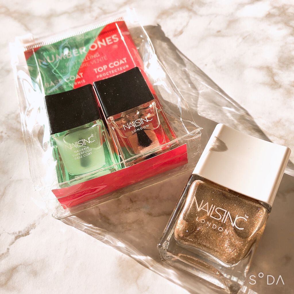 ビーチ ボトルド ネイルポリッシュ ウェル ベイクド/nails inc./マニキュアを使ったクチコミ（2枚目）