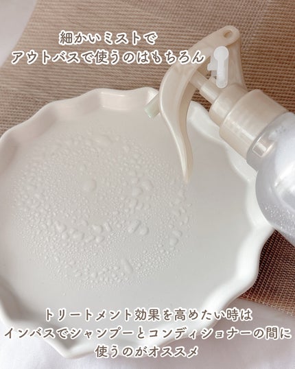 SS ビオリス ピュアレタッチ グロウヘア オイルインミスト/SSビオリス/アウトバストリートメントを使ったクチコミ(5枚目)