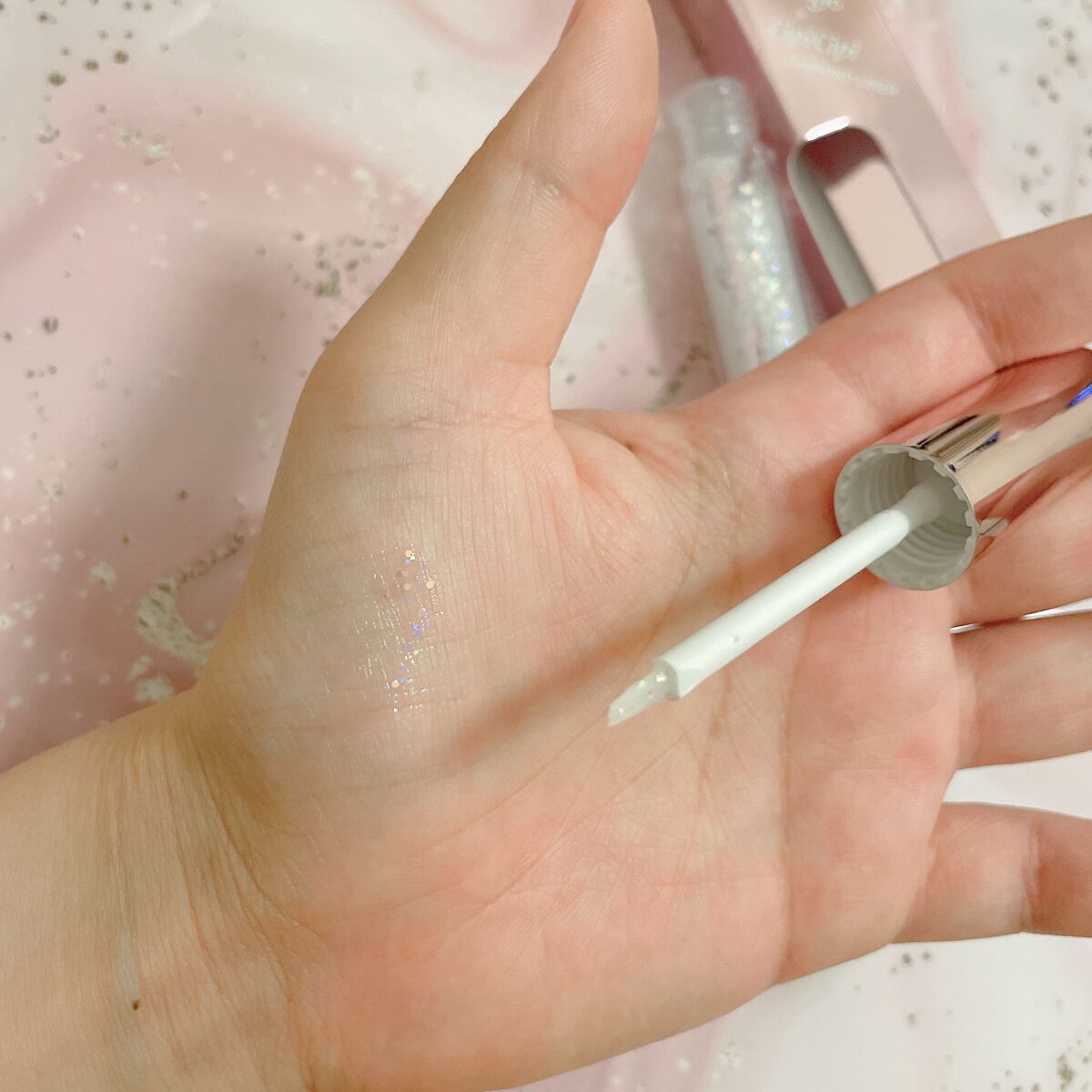 ウォンジョンヨ ダイヤモンドライナー/Wonjungyo/リキッドアイシャドウを使ったクチコミ(2枚目)