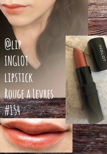 Lipstick Rouge a Levres/INGLOT/口紅を使ったクチコミ（1枚目）