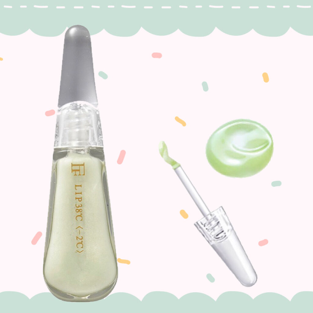 38°C / 99°F リップトリートメント (リップ美容液) -2 SHEER-GREEN/UZU BY FLOWFUSHI/リップケアを使ったクチコミ（1枚目）