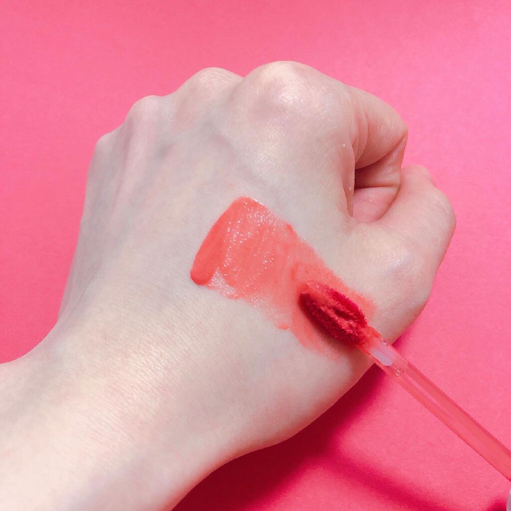 エマルジョンリップティント/HOWDOiLOOK/リップティントを使ったクチコミ(2枚目)