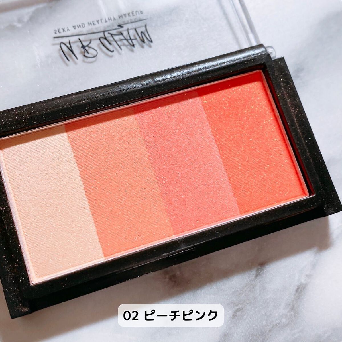 UR GLAM GRADATION CHEEK/U R GLAM/パウダーチークを使ったクチコミ(2枚目)