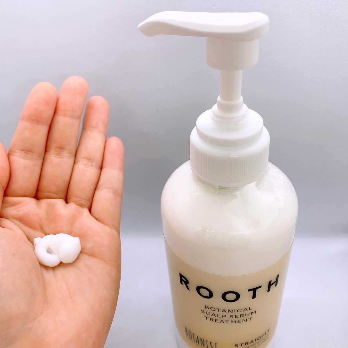 ルース ボタニカルスカルプセラム シャンプー・トリートメント(ストレート)/BOTANIST/市販シャンプーを使ったクチコミ(2枚目)